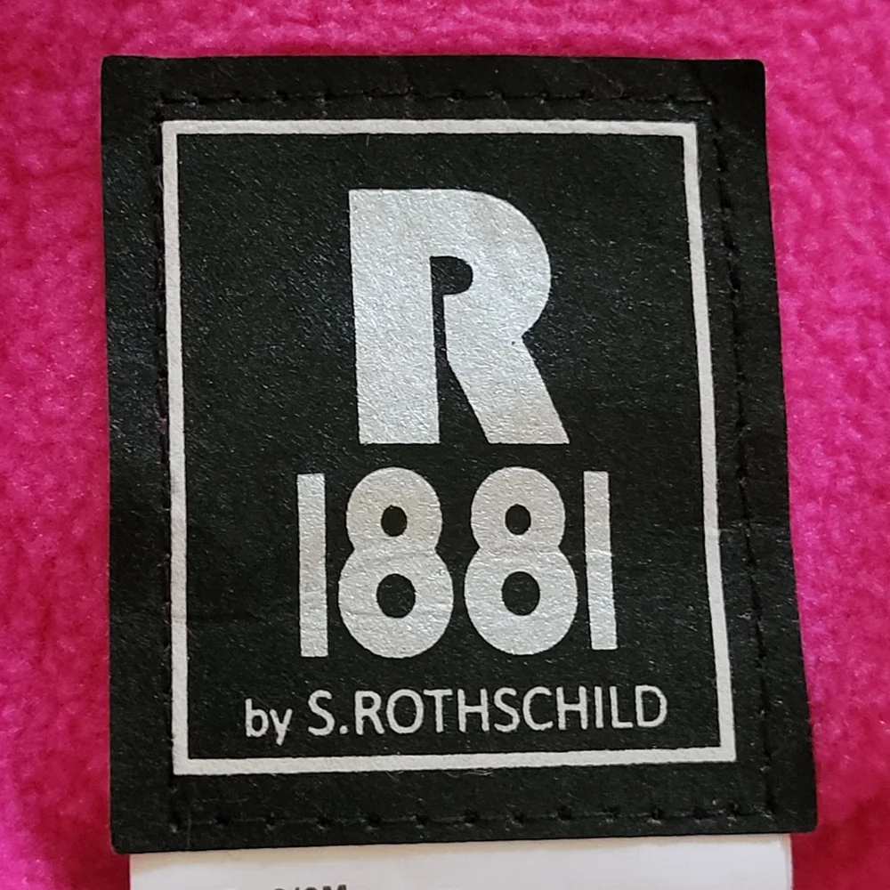 1881 S. Rothschild Snowsuit Pram Suit One Piece Magenta Pink Outerwear 3-6mo NEW